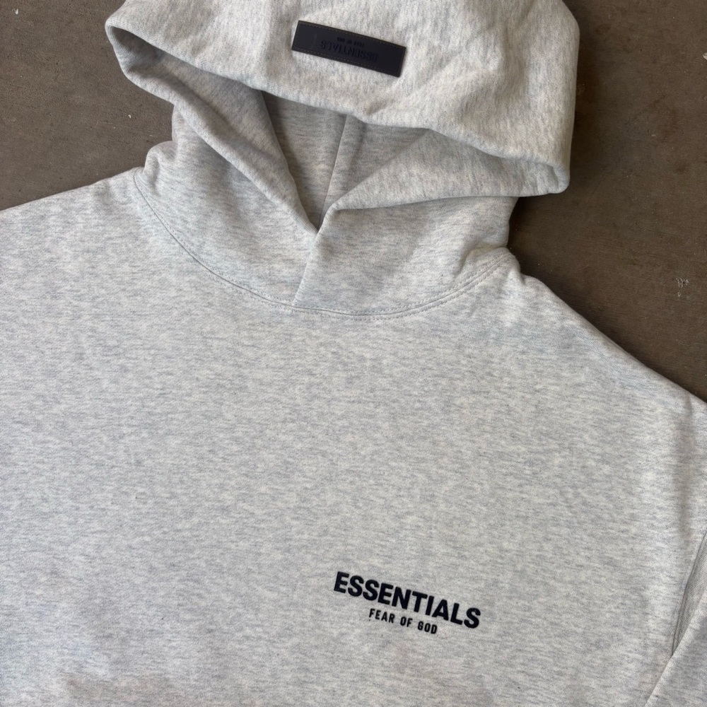 Fear of God Essentials light oatmeal Hoodie & sweatpants - Picture 8 of 8